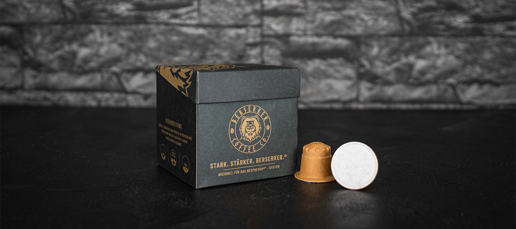 Unsere nachhaltigen Berserker Kapseln