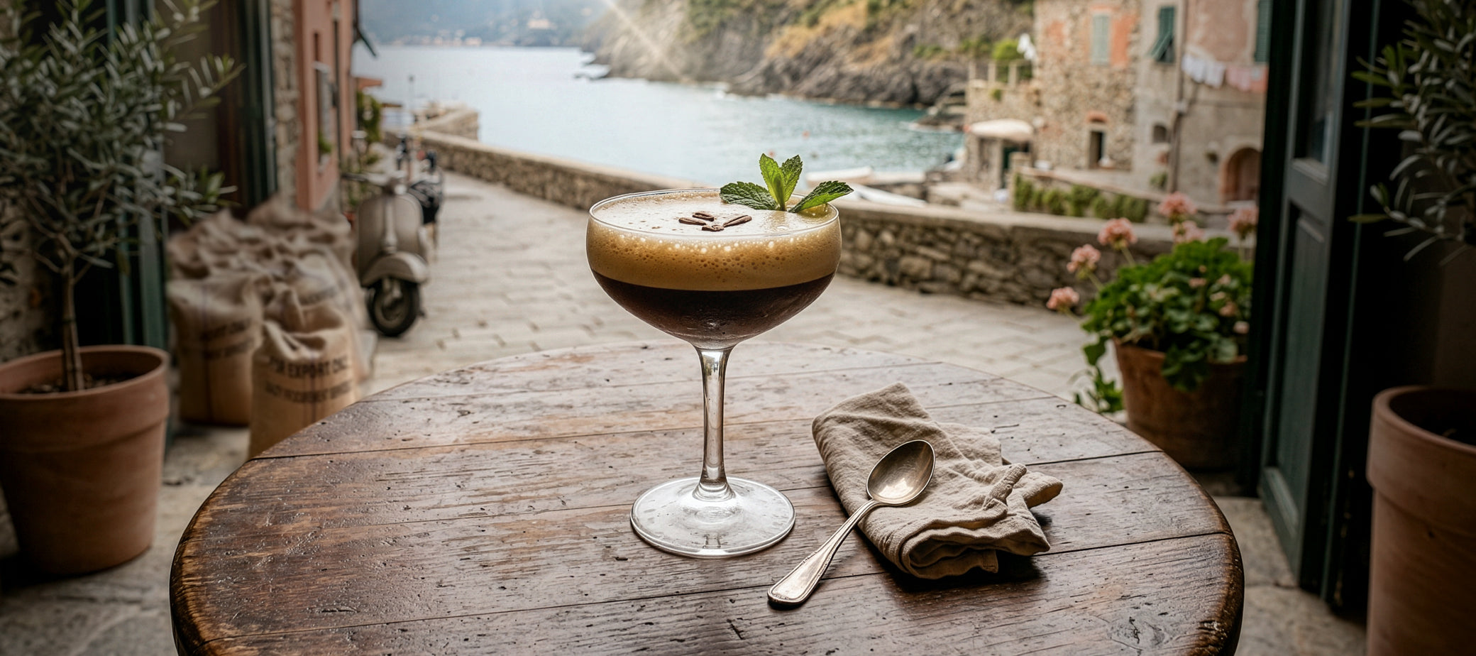Caffè Shakerato - geschüttelt, nicht gerührt