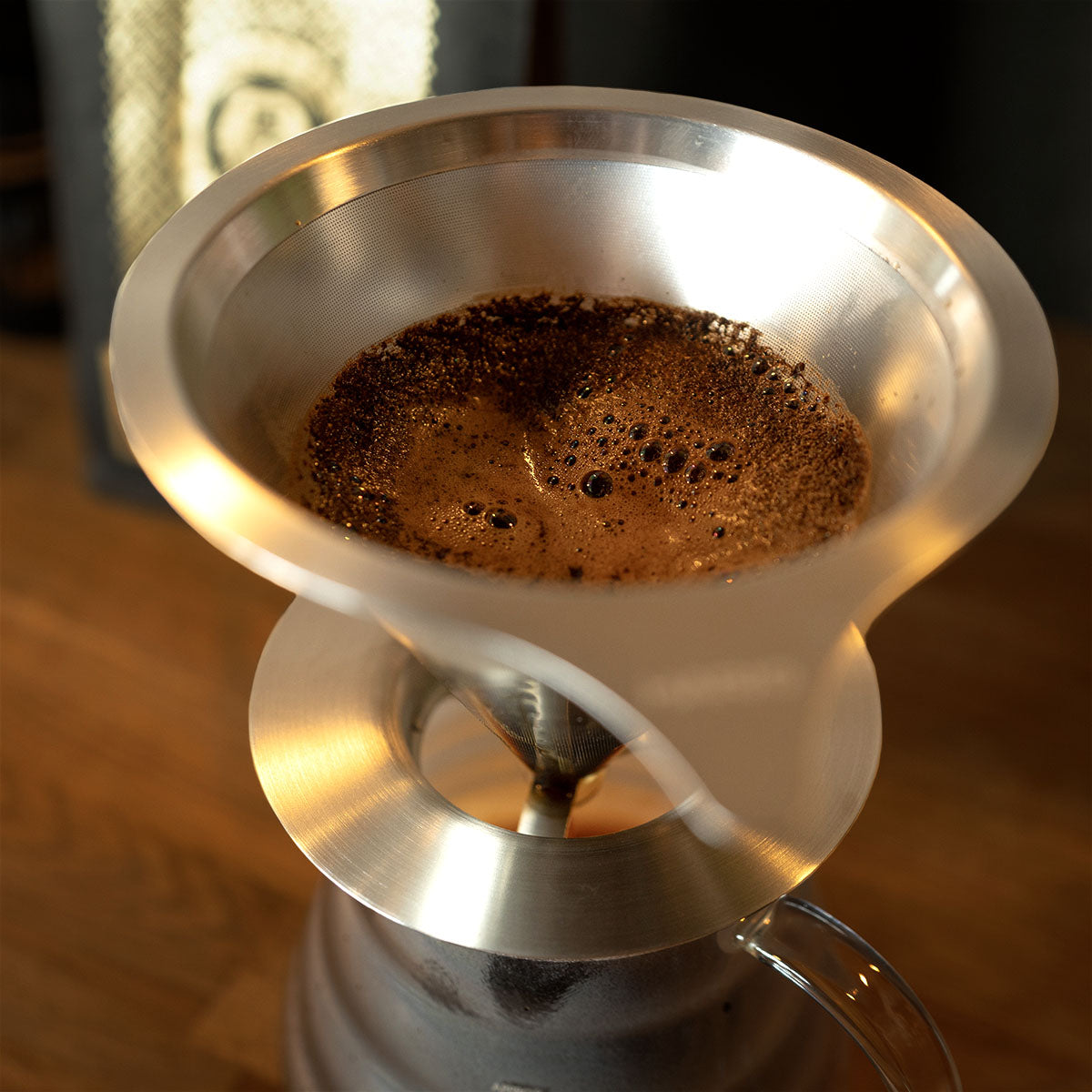 Hario Kaffee-Dauerfilter aus Metall V60 02