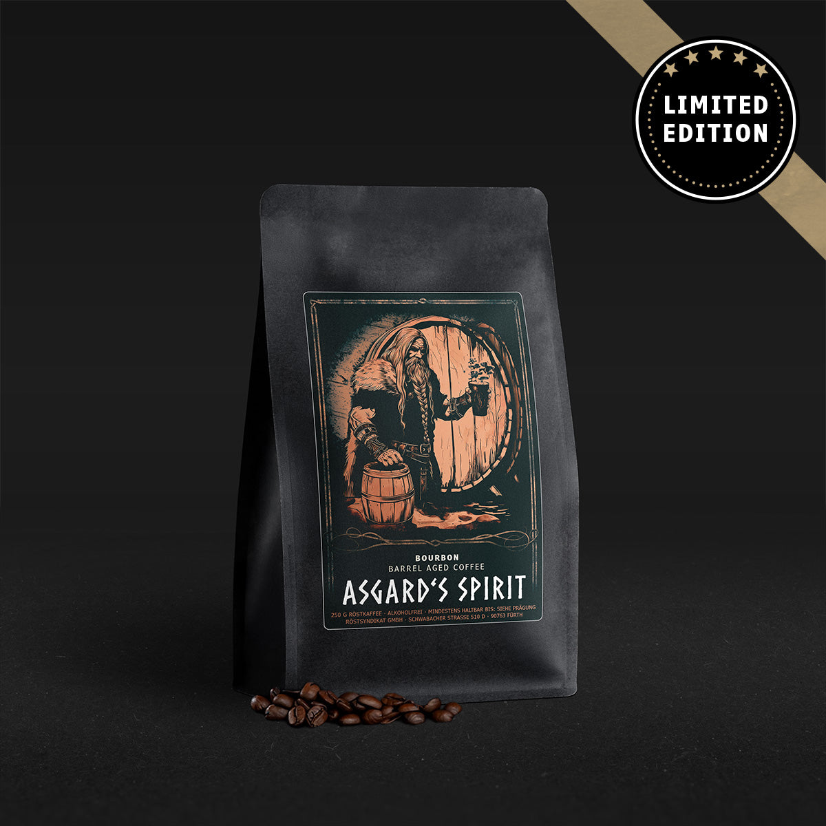 Asgard's Spirit - Bourbon Barrel Aged Coffee