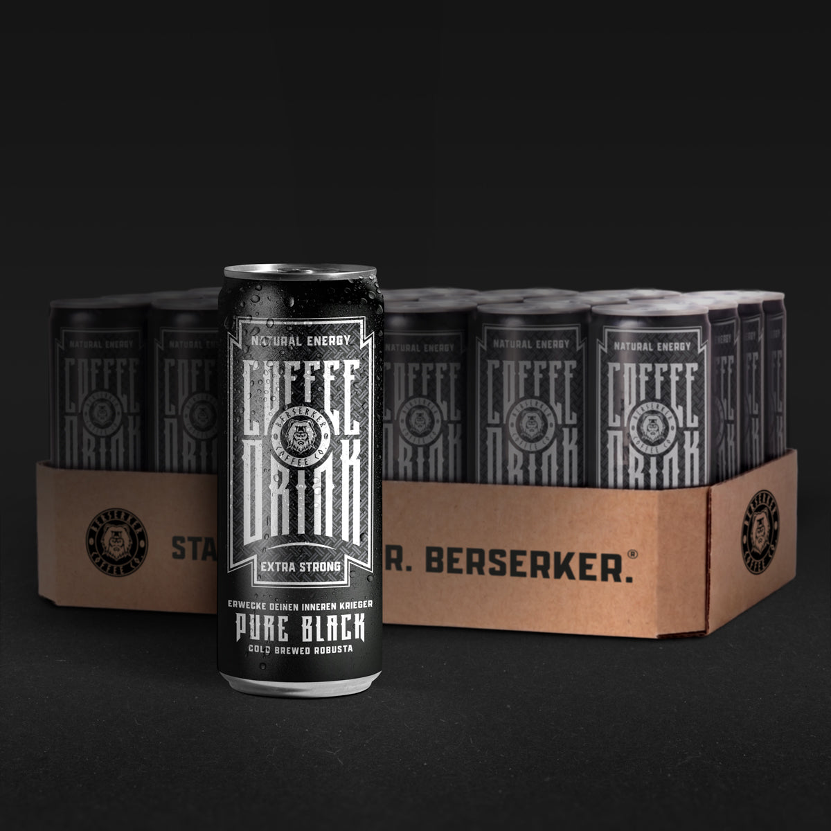 Cold Brew Drink - Pure Black, 24 x 250 ml
