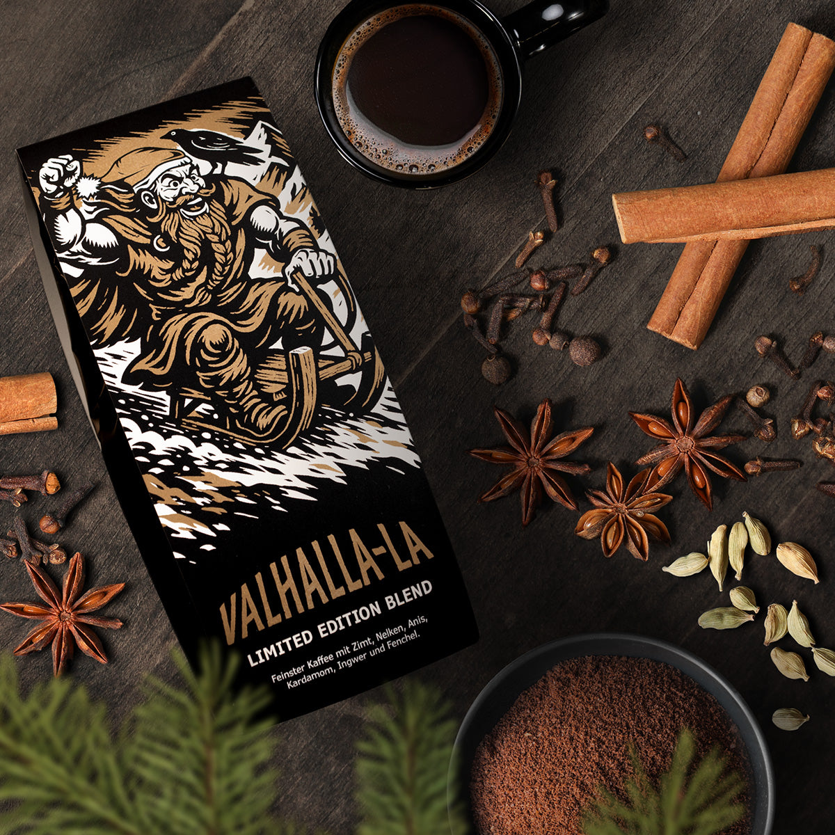 Berserker Coffee Valhalla-La Blend (Gemahlen)